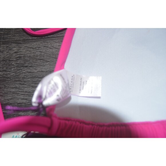 LASCANA Women's Hot Pink Triangle Bikini Top Size 36A/B - New with Tags - - Picture 6 of 7